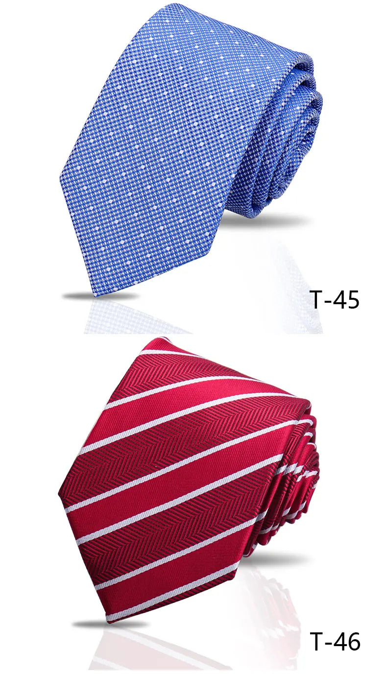 Elegant Ties For Men Fashion Item Necktie High Quality Classic Men Tie Suit Accessories Wedding Gifts Business Party Wholesale Good Vibrations