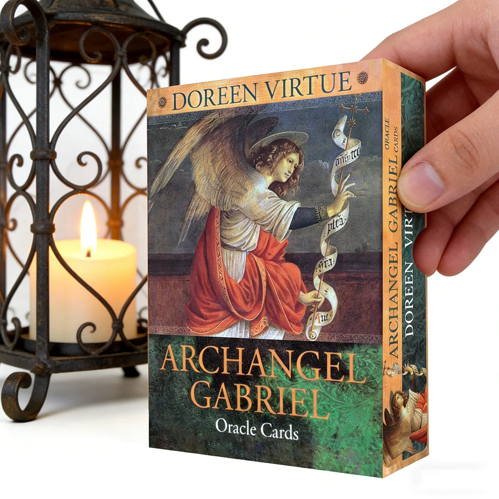 Popular Great Doreen Virtue Angel Series Oracle Cards Archangel Gabriel Cards  Tarot Cards for Beginners with PDF Guidebook Good Vibrations