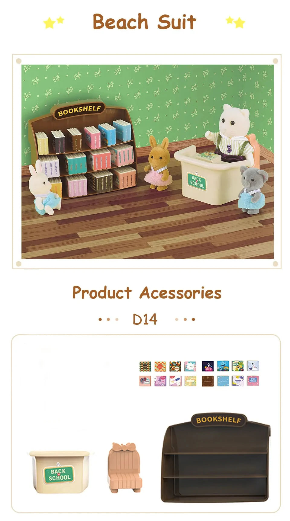 1:12 Miniature Furniture Forest Family Kitchen Toy Dining Table Dollhouse Accessories Bathroom Pretend Play For Girl Gifts Toys Good Vibrations