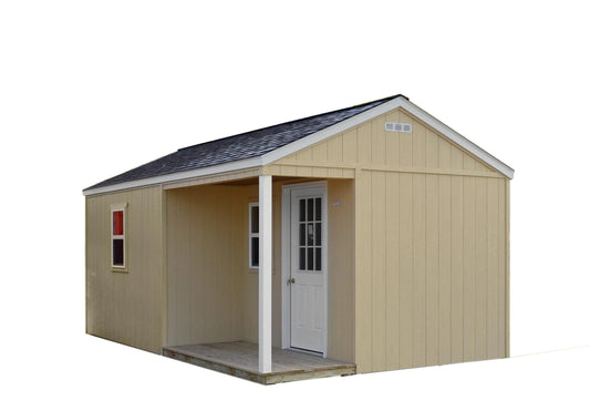 Wholesale 10x12 Luxury Cedar Wood House Outdoor Storage Shed Garden Tool Good Vibrations