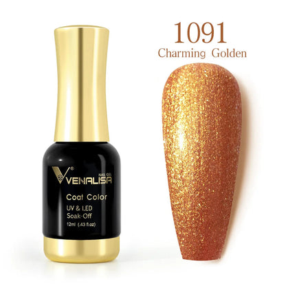 Nail Salon Long Lasting Shining Soak Off Color Nail Gel Polish Good Quality Topcoat Color Gel 111 Colors Nail Polish Gel Lacquer Good Vibrations