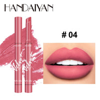 New 8 Colors Makeup Matte Lipstick Waterproof Long Lasting Lip Stick Sexy Red Pink Velvet Nude Lipsticks Make Up Woman Cosmetics Good Vibrations