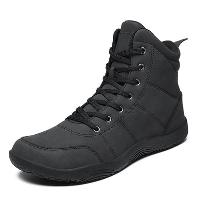 boots men outdoor walking shoes Wide-Toe-Box Barefoot Shoes for Men boots men flats Comfortable casual shoes men mocassin Good Vibrations