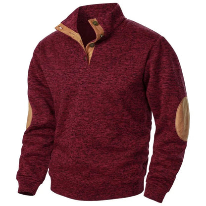 Men's Autumn Spring Stand Collar Long Sleeve Sweatshirts Top Casual Warm Pullover Outdoor Streetwear for Men Sport Riding Coats Good Vibrations