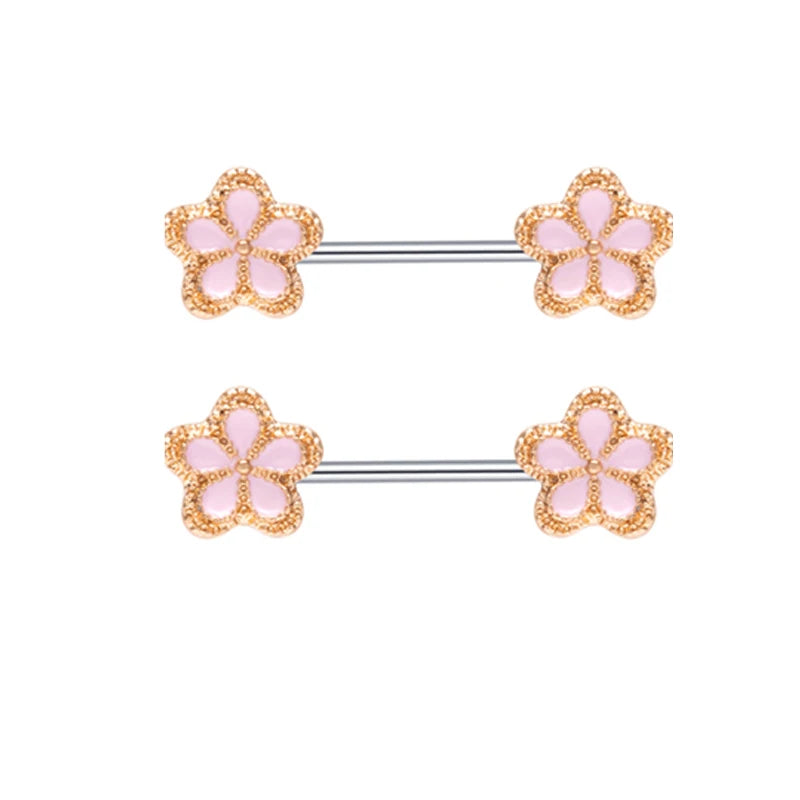 1 Pair Heart Barbell Nipple Ring Piercing Helix Piercing Sexy Nipple Jewelry High Quality Zircon Nipple Rings For Women Oreja Good Vibrations