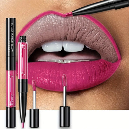 Ultra-Precise Waterproof Lip Liner - Lip Liners with High Pigment, Smooth, Sweatproof, Long-Lasting Wear for Perfect Lip Contour Good Vibrations