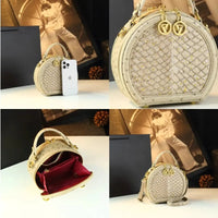 Stylish Designer Inspired Tote Bag for Women PU Leather Handbag Shoulder Purse Ladies Spacious Shopping Work Bag Good Vibrations