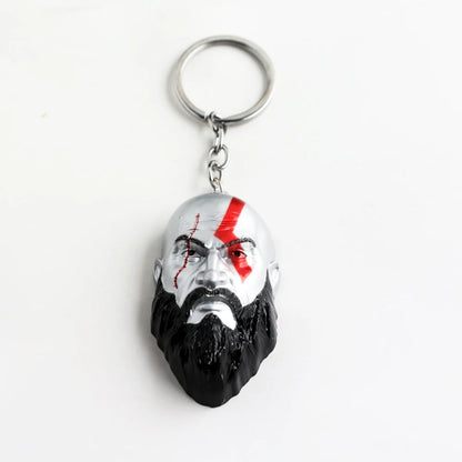 New God of War 4 Kratos Sword Keychain Pendant Keyring Jewelry Men And Women Car key chain Accessories Good Vibrations