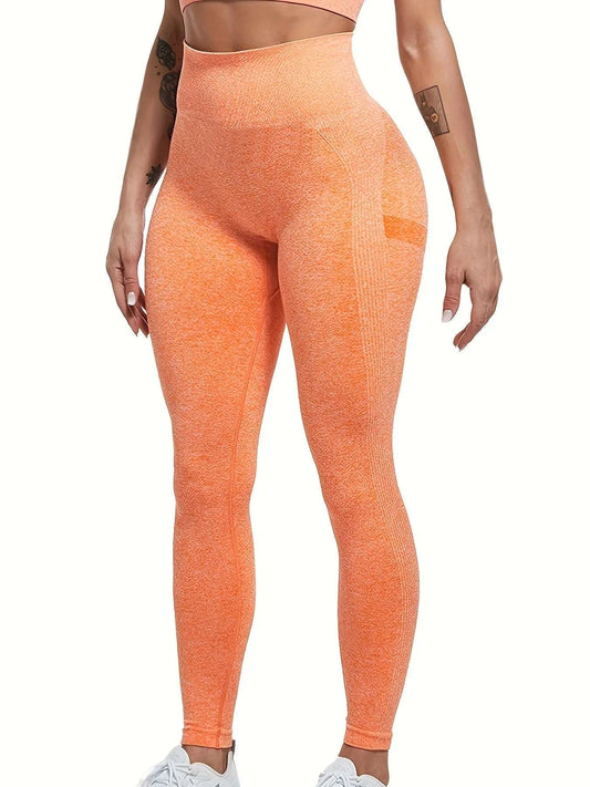 Seamless Butt Lifting Workout Leggings for Women High Waist Yoga Pants Compression Contour Tights Good Vibrations
