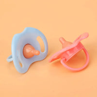 18inch Baby Doll Magic Milk Juice Bottles+Pacifier Bibs fit Newborn Baby Dolls, Plastic Nipple Bottle For Toys Reborn Dolls Good Vibrations