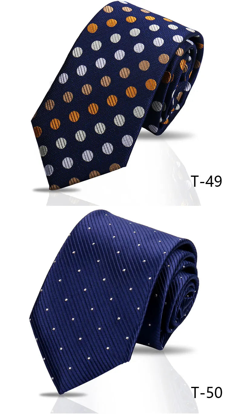 Elegant Ties For Men Fashion Item Necktie High Quality Classic Men Tie Suit Accessories Wedding Gifts Business Party Wholesale Good Vibrations