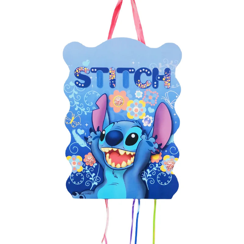 Disney Lilo Stitch Little Mermaid Frozen Princess Boys Girls Favors Pinata Happy Birthday Events Party Decoration DIY Pinata Good Vibrations