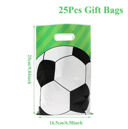 Football Party Disposable Tableware Boys Kids 1st Birthday Party Decorations Sports Soccer Theme Birthday Party Supplies Decor Good Vibrations