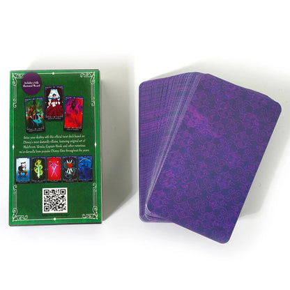 Tarot Oracle Card Mysterious Divination Comics Tarot Card Girl Card Game Board Game English Playing Cards Villains Tarot Deck Good Vibrations