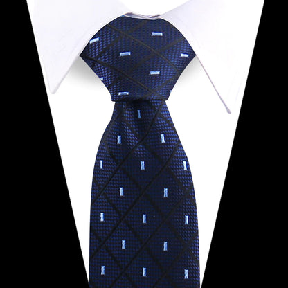 Elegant Ties For Men Fashion Item Necktie High Quality Classic Men Tie Suit Accessories Wedding Gifts Business Party Wholesale Good Vibrations