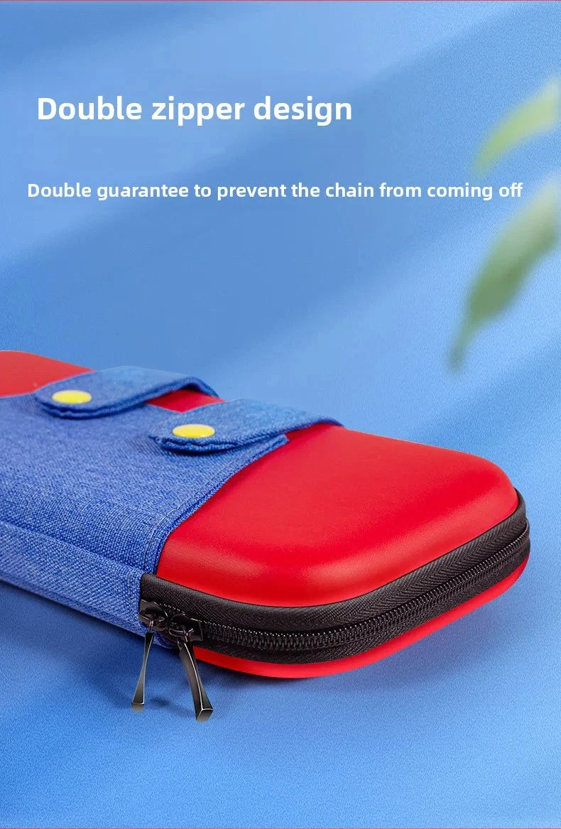 Storage Bag For Switch Portable NS Console Switch OLED Game Accessories Carrying Case Travel Cover Set Good Vibrations