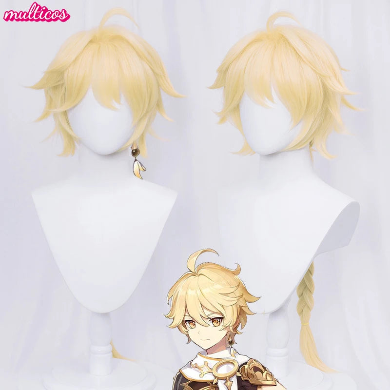 Genshin Impact Wigs Scaramouche Tighnari Kazuha Xiao Raiden Shogun Al Haitham Kaveh Cyno Aether Lumine Columbina Cosplay Wig Good Vibrations