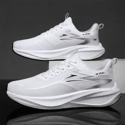 Running Shoes Men MarathonCarbon Board Speciality Sports Breathable Lightweight Women's Comfortable Athletic Outdoor Sneakers Good Vibrations
