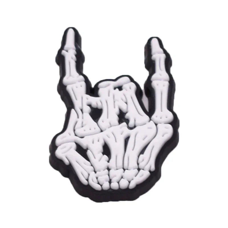 Shoe Charms for Crocs Accessories Kart Racing Shoes Charm for Croc Decorations Pins Men Accessory Jeans Woman Clogs Clips Badges Good Vibrations