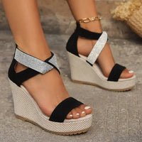 Women High Heels Sandals Women Summer Wedges Platform Fashion Slippers Walking Slides Outdoor Pumps Flip Flops Chaussures Femme Good Vibrations