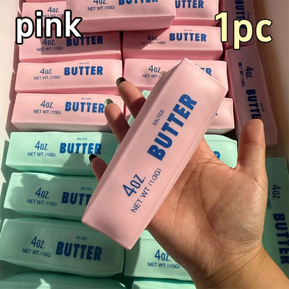 Colorful Slow Rising Butter Squishy Squishies Butter Squeeze Toys Sensory Stress Relief Toys for Party Favors Squishy Butter Good Vibrations