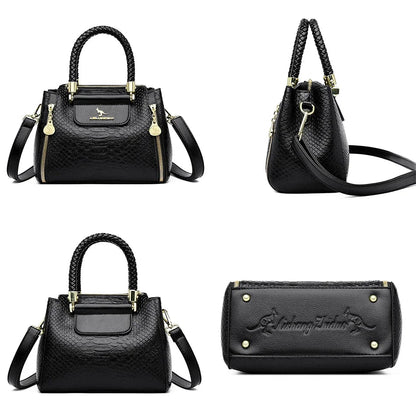 Fashion Crossbody Bags for Women Designer Ladies Purses and Handbags High-quality Soft Leather Women Shoulder Messenger Bags Sac Good Vibrations