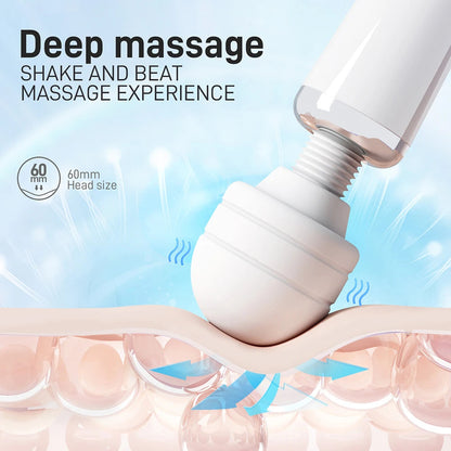 Powerful Magic Wand Vibrator for Women Big AV Body Massager G Spot Clitoris Stimulator USB Charging Adult Sex Toys for Woman Good Vibrations Adult Super Store