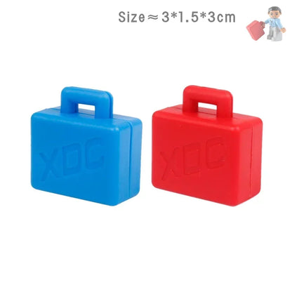 Big Building Blocks Play House Furniture Accessories Indoor Utensil Bed Compatible Large Bricks Assemble Toys Children Kids Gift Good Vibrations