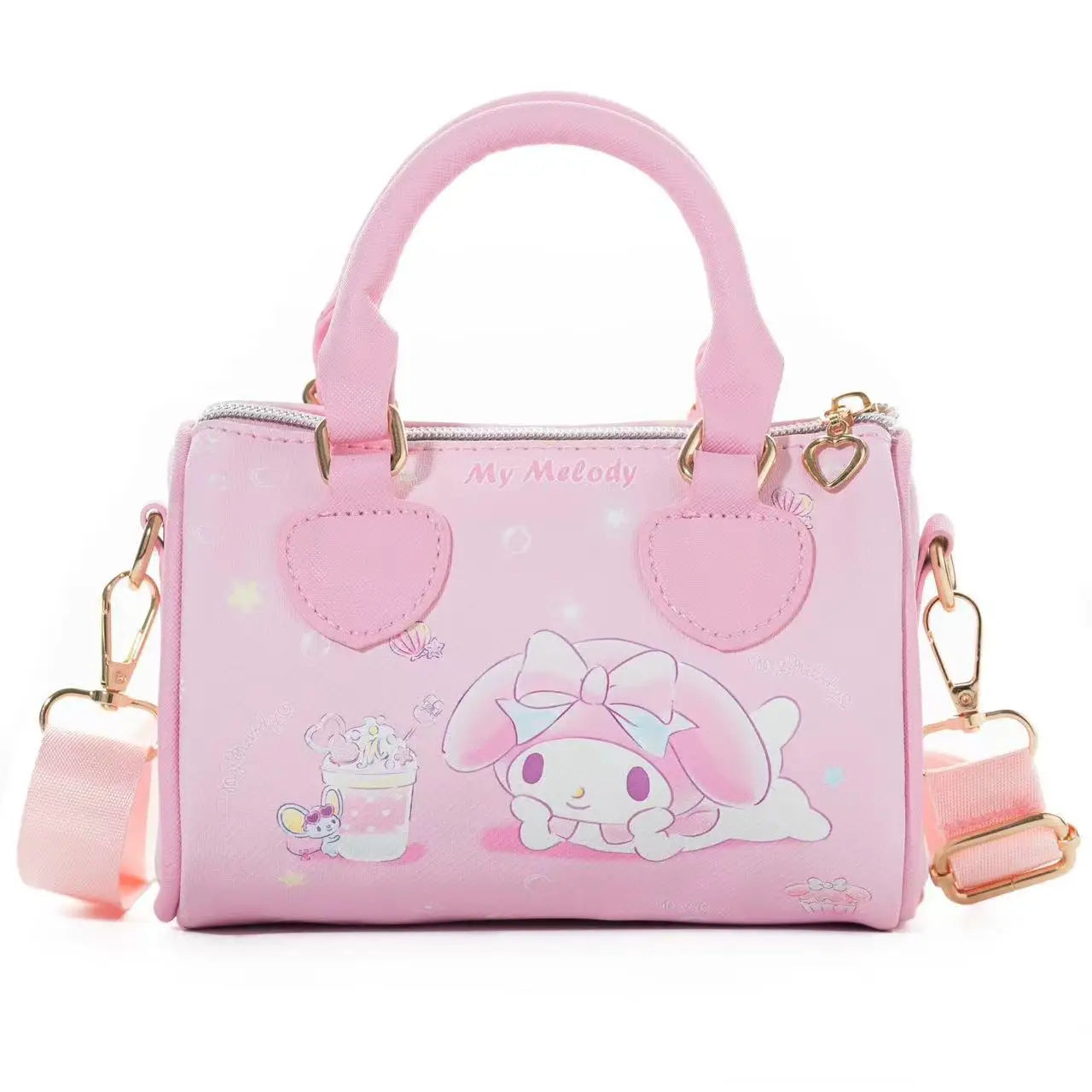 HelloKitty's New Mini Girl Handbag Luxury Brand Fashion Girl Shoulder Bag Cartoon Cute Shoulder Crossbody Bag High Quality Good Vibrations