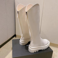 2025 New Trendy and Versatile Fashionable Casual Ankle Boots with Thick Soles and Slimming Effects Good Vibrations