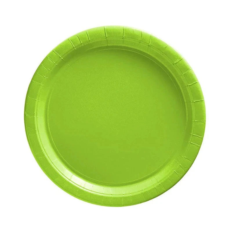 Green Solid Color Party Set Plastic Plate Cup Tablecloth Birthday Party Easter Day Baby Decoration Dinniware Party Supplies Good Vibrations