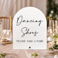 【Flat】Classic dance shoes acrylic sign, wedding, desktop, multi-purpose, 2D flat Good Vibrations