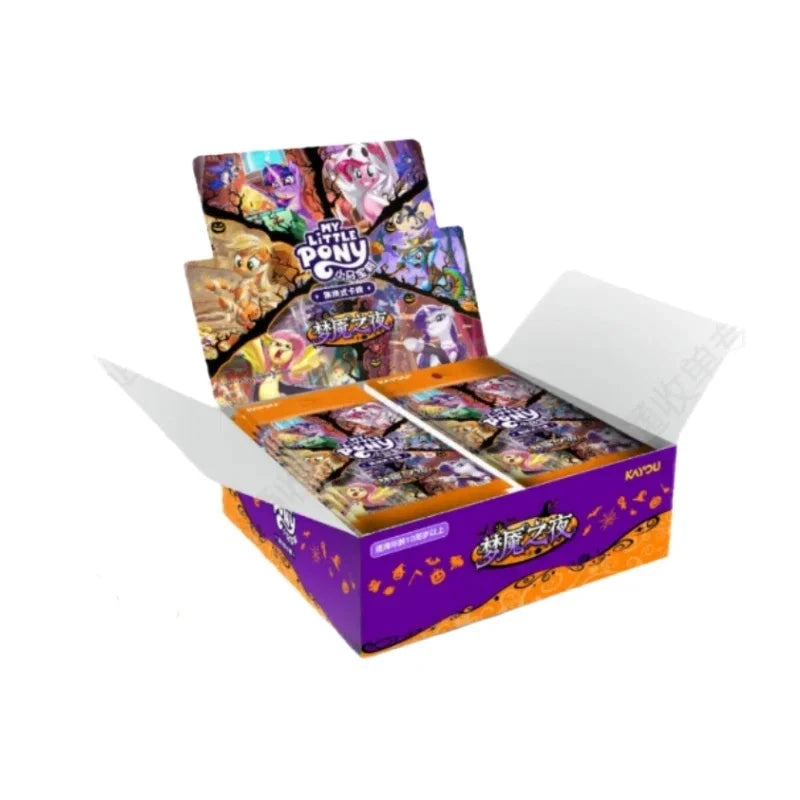 KAYOU Genuine New My Little Pony Friendship Eternal Star Bag 2 Rhythm Moon AR Gilded Decoration OR Collection Card Gift Good Vibrations