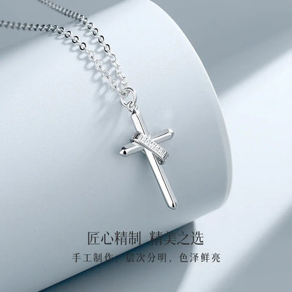 925 Sterling Silver AAA Zircon Necklace Chain High Quality Fashion Jewelry For Women Men Wedding Birthday Party Gift Good Vibrations