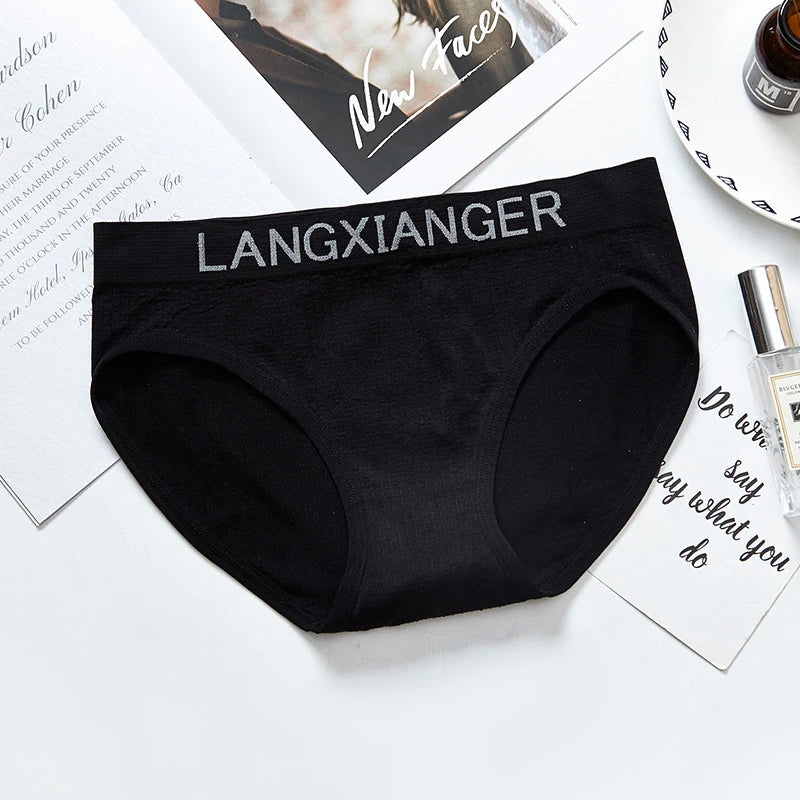 Women's Underwear Set Letter Sports Bra Seamless Female Underwear Comfort No Steel Ring Suit Solid Color Underwear Good Vibrations