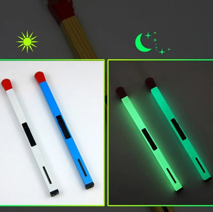 Portable Visual Window Large Match Lighter Windproof Open Fire Butane Inflatable Portable Candle Kitchen Lighter Good Vibrations Adult Super Store