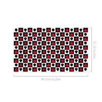 Casino Las Vegas Poker Party Disposable Tablecloth Magician Dollar Playing Cards Birthday Party Camping Mat Table Cover Decor Good Vibrations