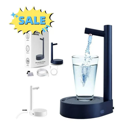 Portable Desktop Electric Water Dispenser Bottle Pump Barreled with USB Charging Automatically Drink for Home Office Outdoor Good Vibrations