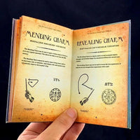 Herbalism Textbook Astrology Book Vintage Scrapbooking Charmed Book Journal Notebook Good Vibrations