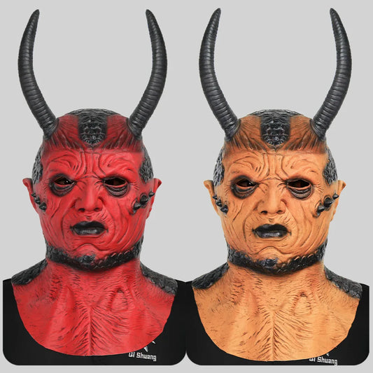 Halloween Mask Adult Monster Cosplay Costume Accessories Day of The Dead Headgear Carnival Party Headwear Festival Stage Props Good Vibrations