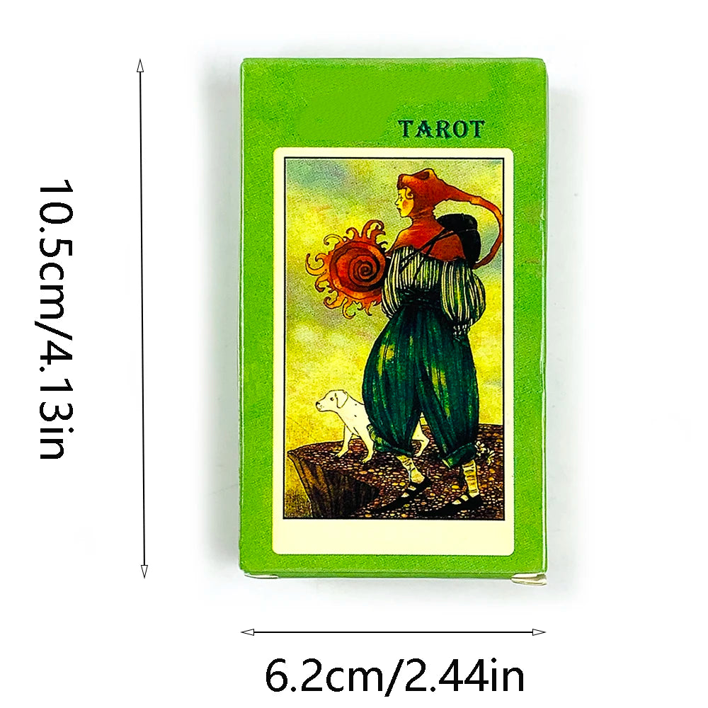 Tarot Cards A Traditional Tarot Cards With Contemporary Artistic Cards Game, Perfect For Divination,Meditation& Gift Giving Good Vibrations