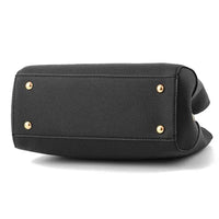 Yogodlns Elegant Women Messenger Bags with flower pendant Office Ladies Totes Pure Handbag for female Crossbody Shoulder Bags Good Vibrations