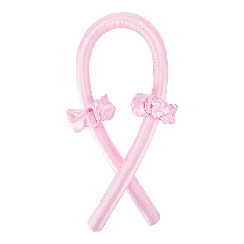 Heatless Curling Rod Night Cap No Heat Ribbon Lazy Hair Curlers Headband Hair Rollers Sleeping Soft Headband Hair Styling Tools Good Vibrations