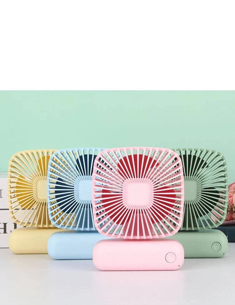 Desktop Desktop Small Fan Mini Handheld Usb Three Speed Cool Air Car Home Office Portable Quiet Outdoor Simple Portable Summer Good Vibrations Adult Super Store
