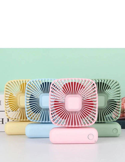 Desktop Desktop Small Fan Mini Handheld Usb Three Speed Cool Air Car Home Office Portable Quiet Outdoor Simple Portable Summer Good Vibrations Adult Super Store