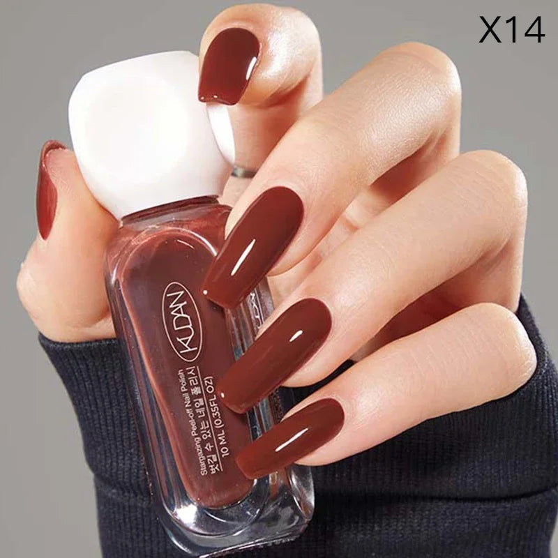 10ml Peel Off Water-Based Starry Nail Polish Fast Drying Long-Lasting Healthy And Brightening Effect No Need Lamp Cure Good Vibrations