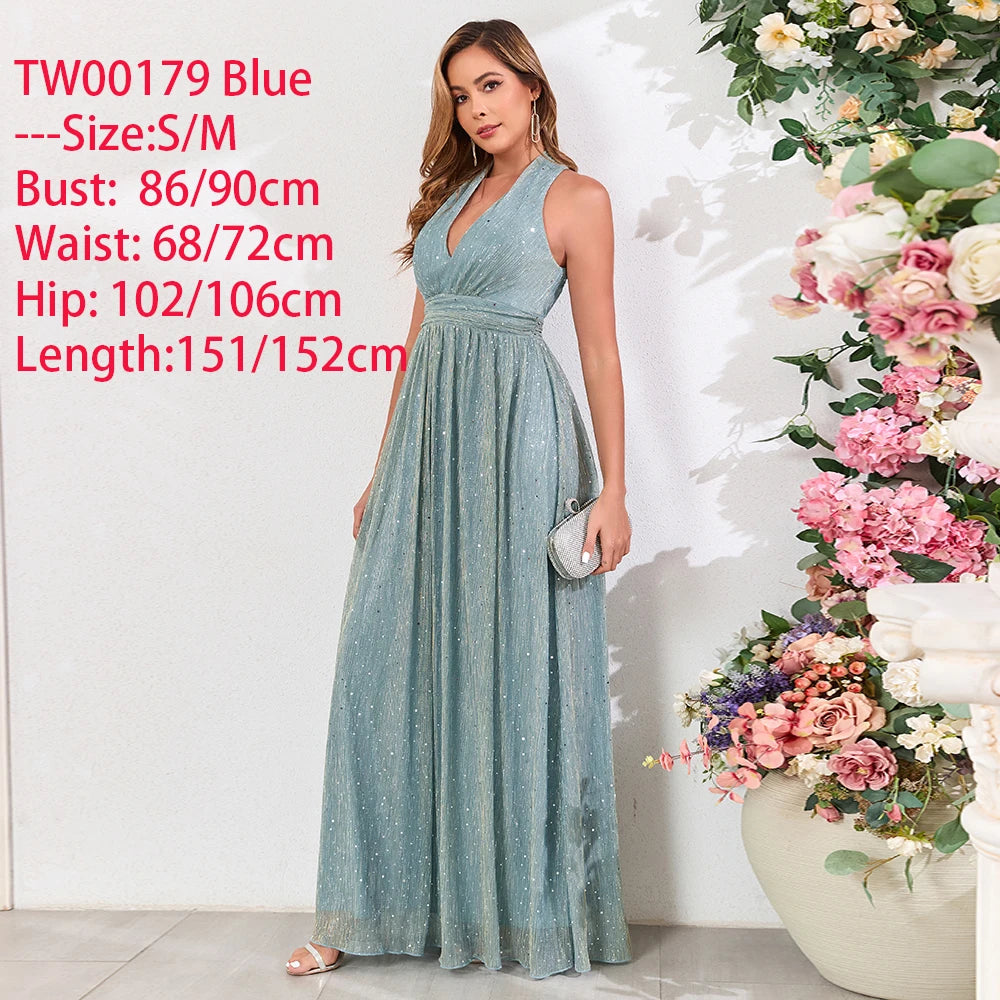 XUCTHHC Big Discount Clearance Brand Lowest Price No Returns Accepted Evening Dresses Long Birthday Party Dress Wedding Dress Good Vibrations