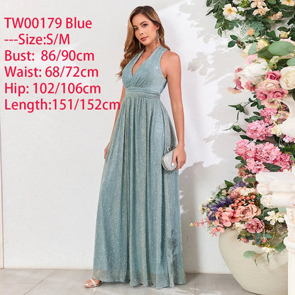 XUCTHHC Big Discount Clearance Brand Lowest Price No Returns Accepted Evening Dresses Long Birthday Party Dress Wedding Dress Good Vibrations