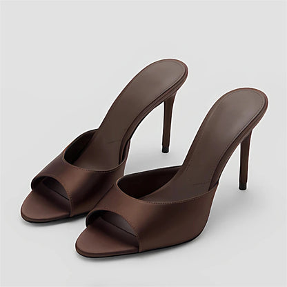 Sexy High Heels Open Toe Women's Slippers Street Style Banquet Striptease Shoes Fashion Slide Zapatos De Mujer Good Vibrations