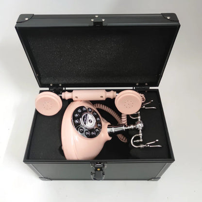 Audio Guestbook Phone Antique Vintage Phone Ceremony Welcome Audio Wedding Guest Book For Wedding Party Birthday Best Price OEM Good Vibrations